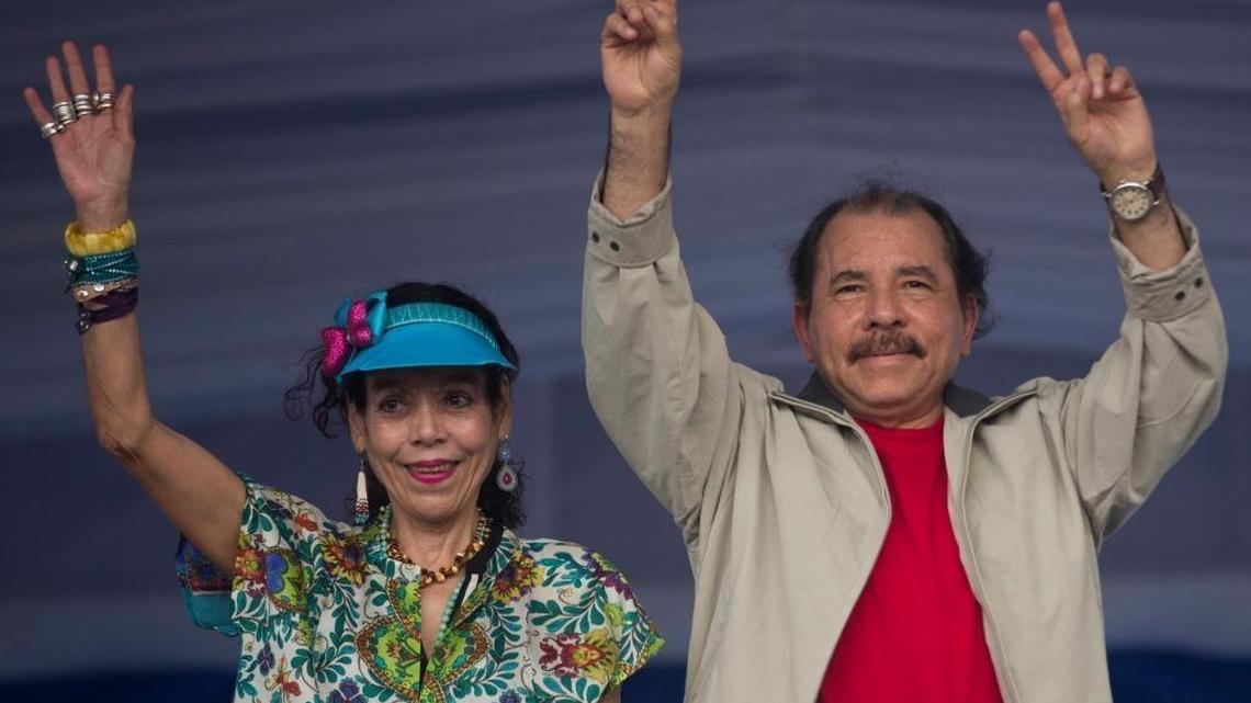 Nicaragua's President Daniel Ortega has chosen his wife, Rosario Murillo, to be his running mate in upcoming elections. He’s expected to win re-election to a third consecutive term in the Nov. 6 voting.