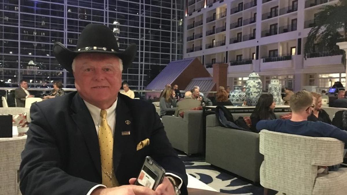 Texas Agriculture Commissioner Sid Miller at the Gaylord National Resort in January. Miller was a vocal defender of President Donald Trump during the campaign.
