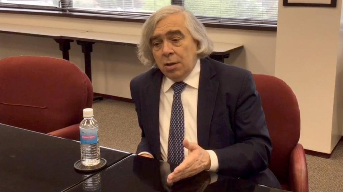 Energy Secretary Ernest Moniz.