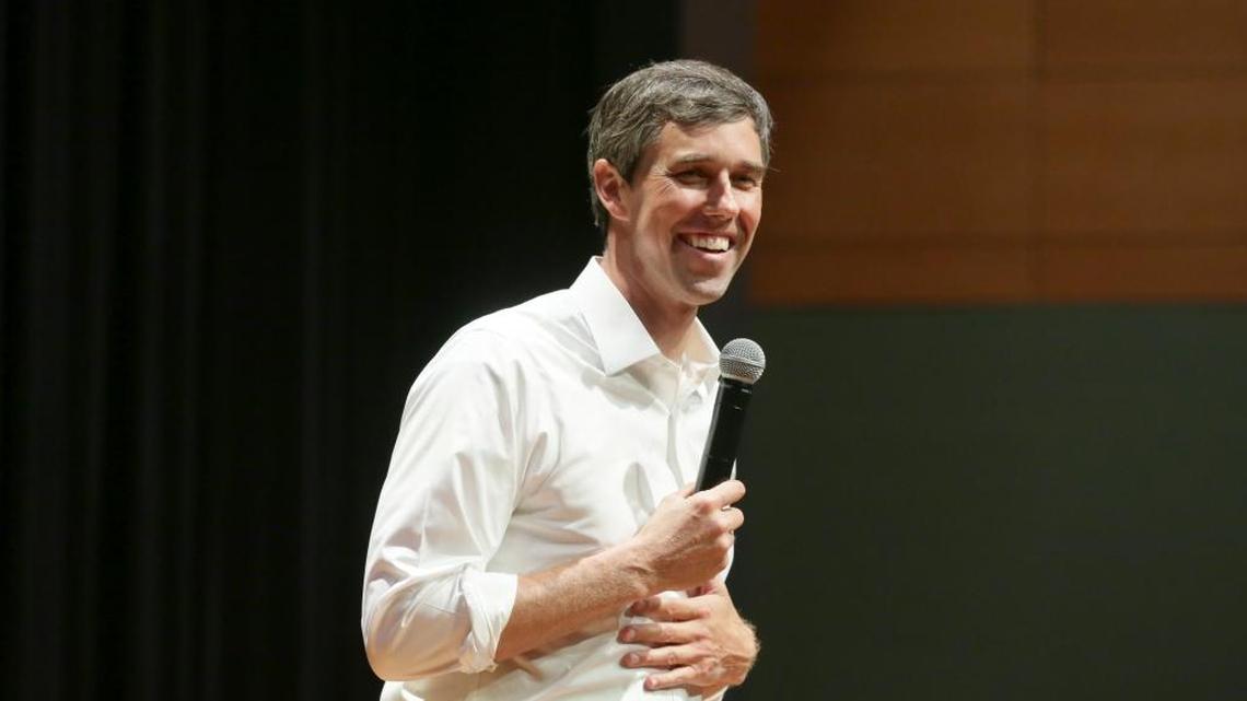 Rep. Beto O'Rourke, D-Texas, of El Paso, Texas, speaks at the University of Texas at Dallas in Richardson, Texas.