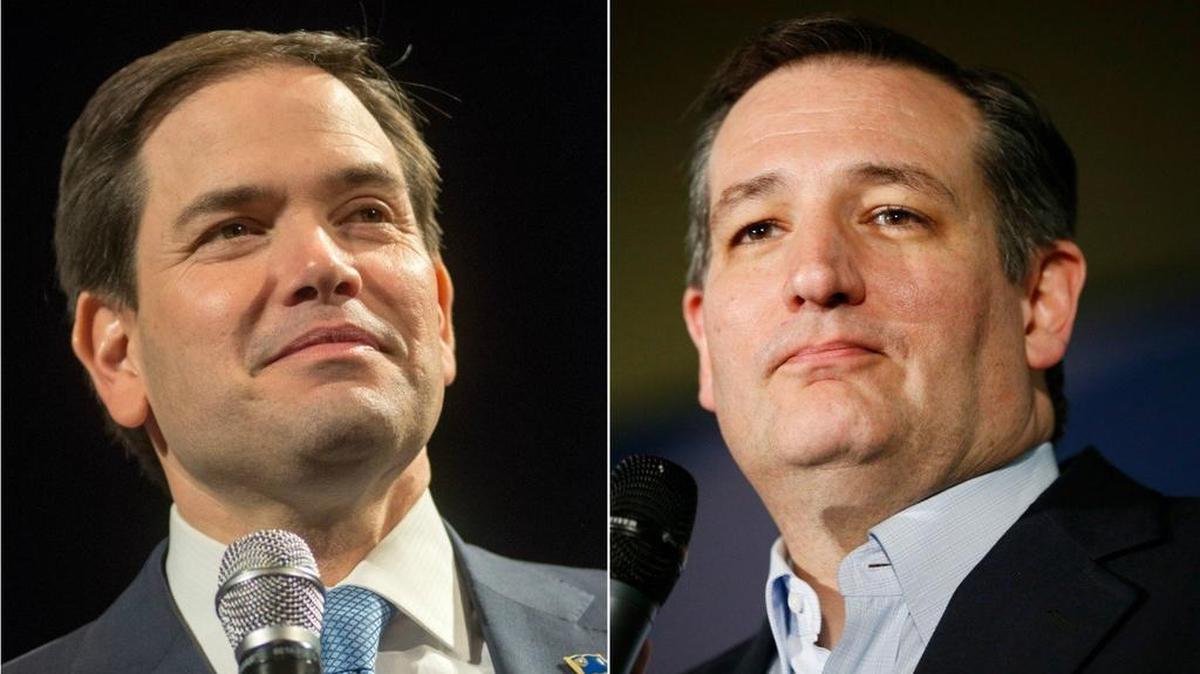 Ted Cruz rallied in Rubio’s home turf of Miami