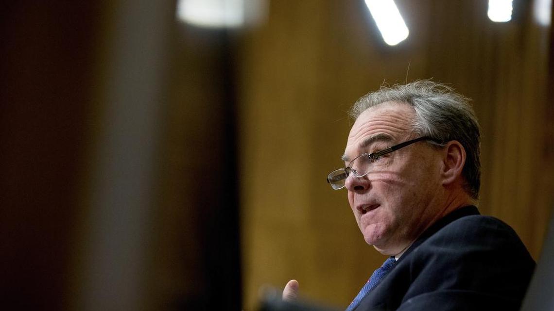 Sen. Tim Kaine, D-Va., is one of several Democrats that Hillary Clinton is considering for her vice presidential running mate. The two are scheduled to make a campaign appearance in Virginia on Thursday.