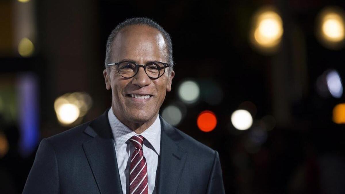 NBC Nightly News anchor Lester Holt will moderate the first scheduled presidential debate. The debate begins at 9 p.m. ET.