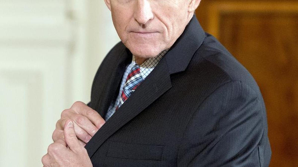 Michael Flynn in a February file image.