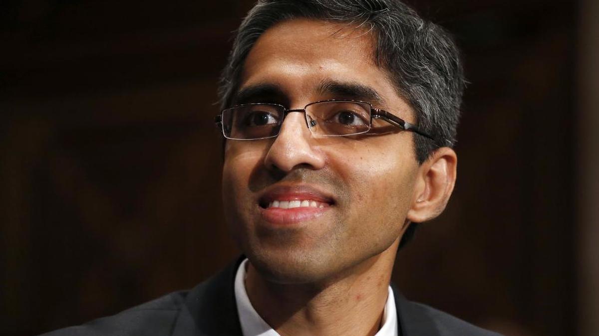 FILE - In this Feb. 4, 2014, photo, then U.S. Surgeon General appointee Dr. Vivek Murthy appears on Capitol Hill in Washington.