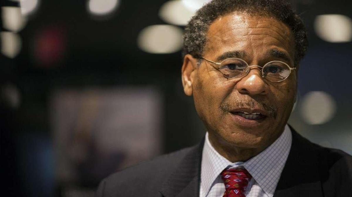 Rep. Emanuel Cleaver of Kansas City, Mo., voted to re-elect Nancy Pelosi as House minority leader on Wednesday.