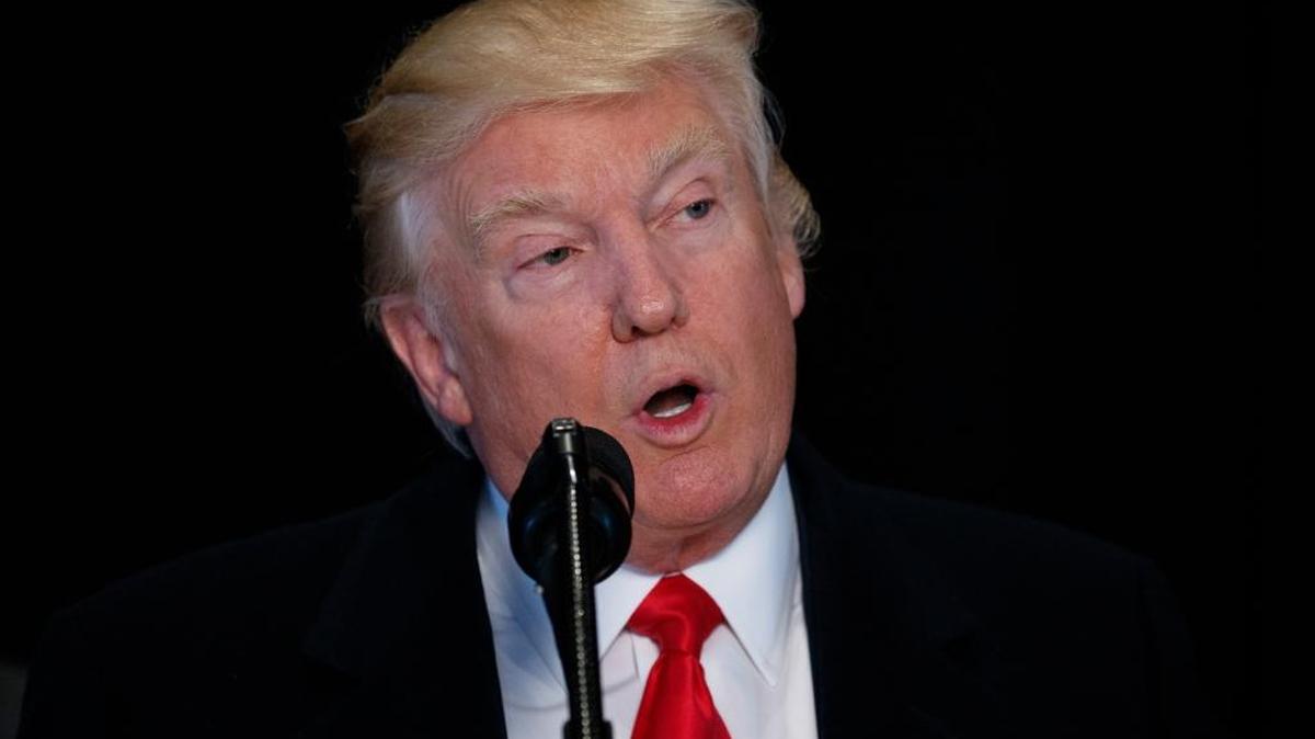 President Donald Trump speaks in Washington, Tuesday, Feb. 21, 2017.