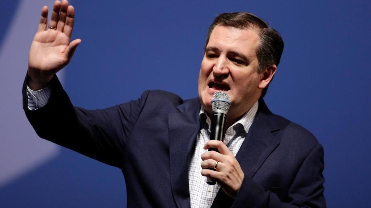 Republican presidential candidate Ted Cruz