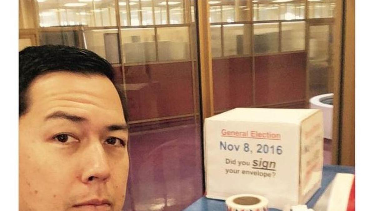 Voters like AJ Brady (@aj_brady) are taking ballot selfies to document their early and absentee votes. But ballot selfies are illegal in more than half the states in the country.
