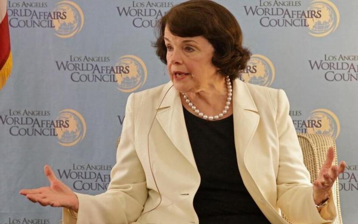 Sen. Dianne Feinstein, D-California.