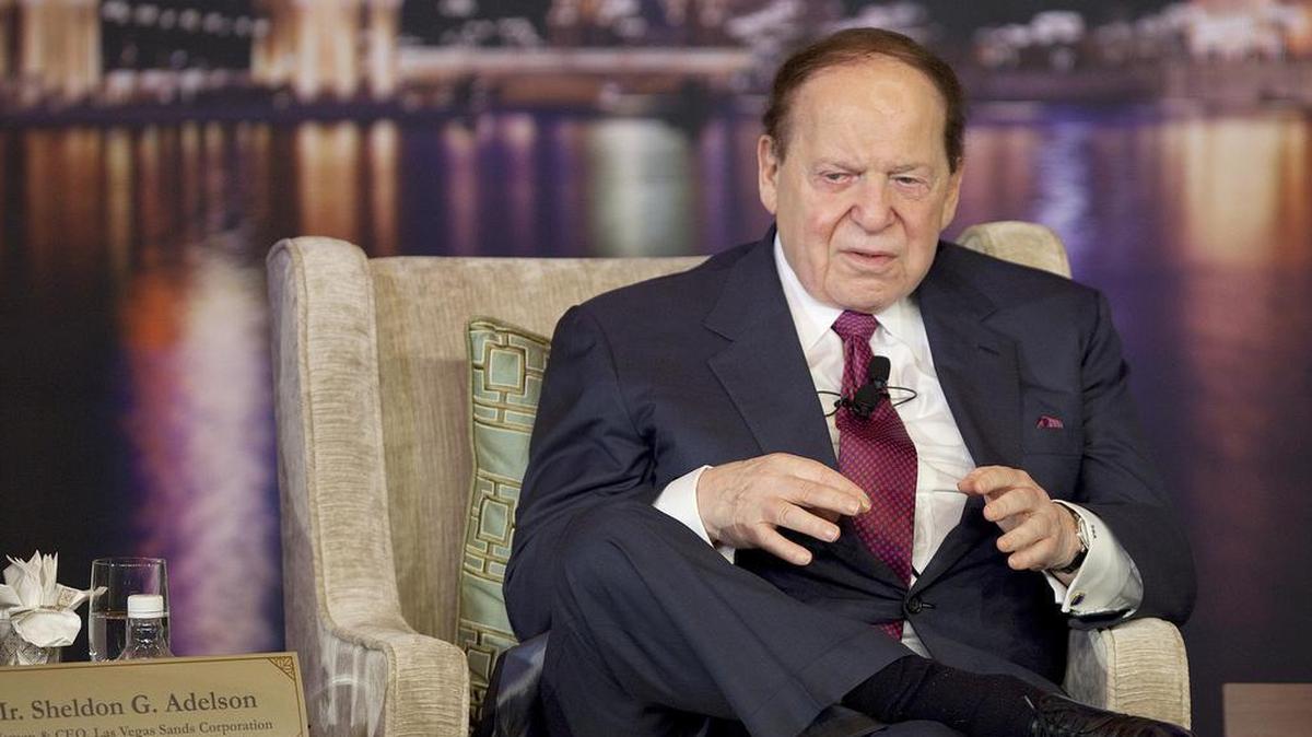 Sheldon Adelson, one of the Republican Party’s largest donors, has given generously to presidential candidates in the past.