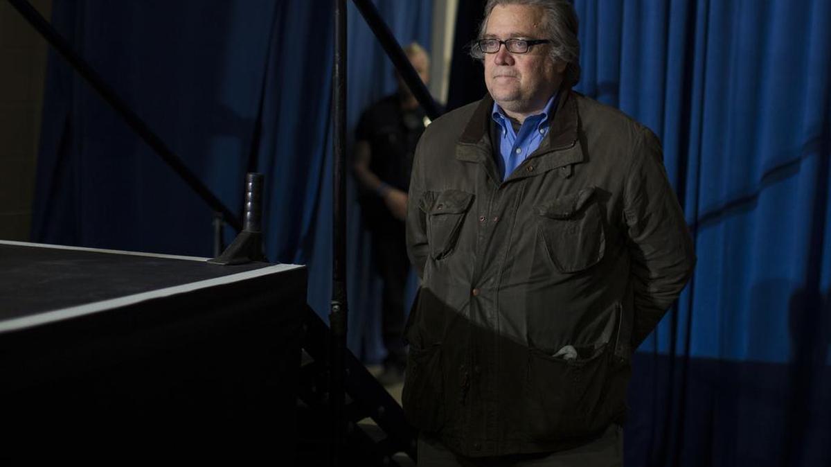 In most of the interviews, Stephen Bannon often called his subject "sir" or "Mr. Trump." Trump called his interviewer "Steve." Bannon often began his questions with praise for Trump.