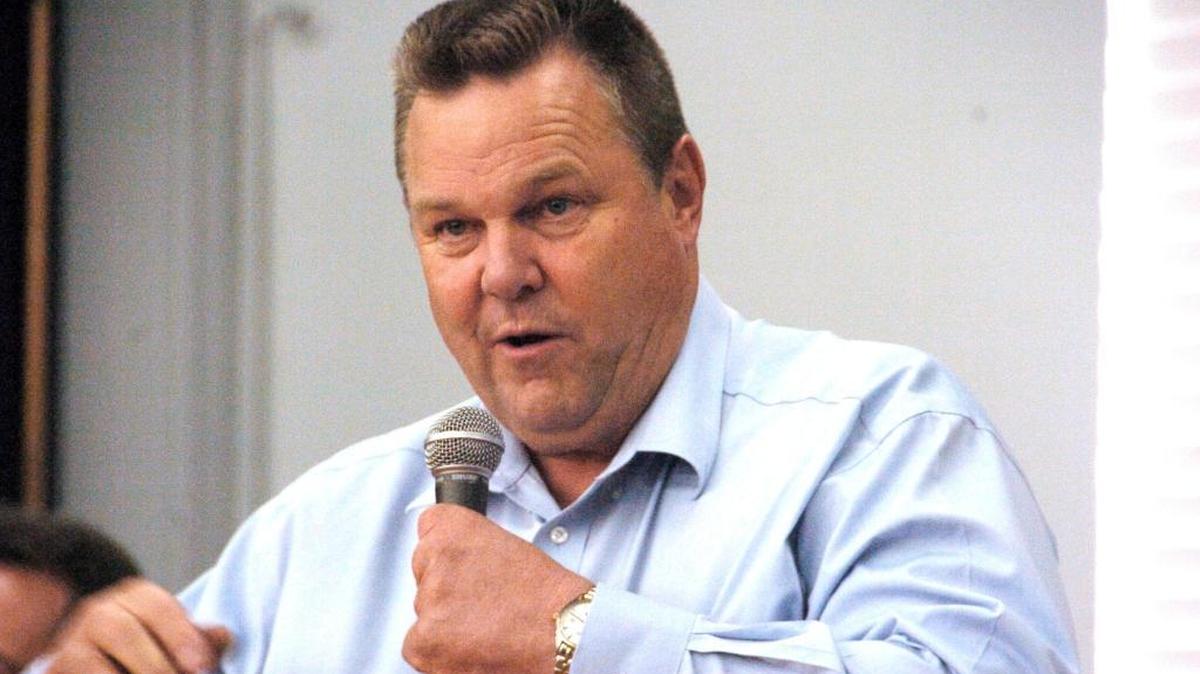 In this Nov. 4, 2016 photo, Sen. Jon Tester addresses fellow Democrats at a campaign rally in Billings, Mont. Tester faces re-election in 2018 in a state Donald Trump won by double digits.