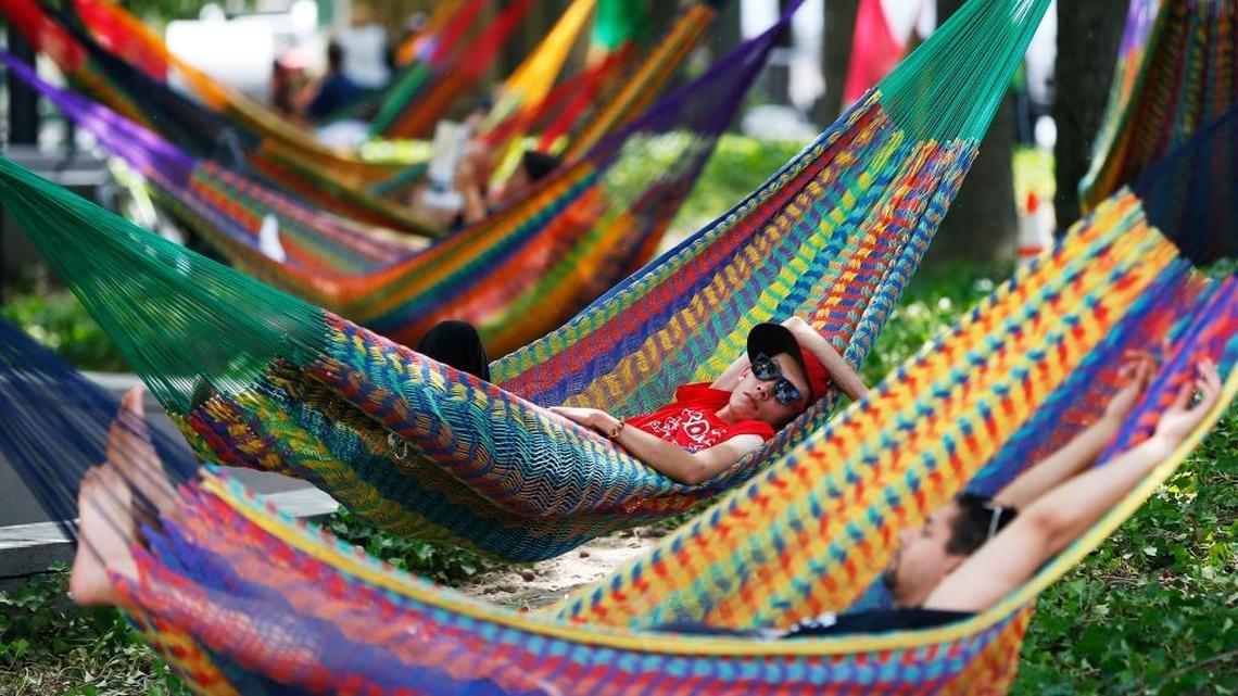 Hammocks will be forbidden in the “event zone” of the Republican Convention in Cleveland.
