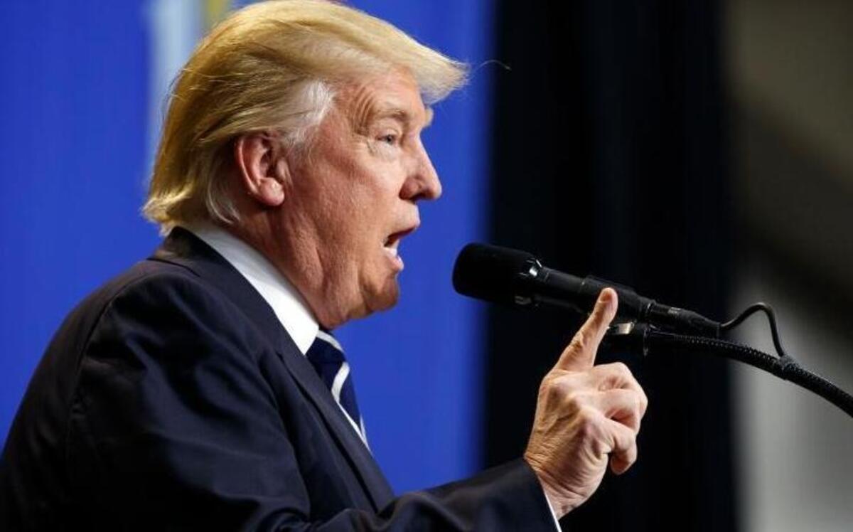 President-elect Donald Trump speaks during a rally at the Wisconsin State Fair Exposition Center, Tuesday, Dec. 13, 2016, in West Allis, Wis.