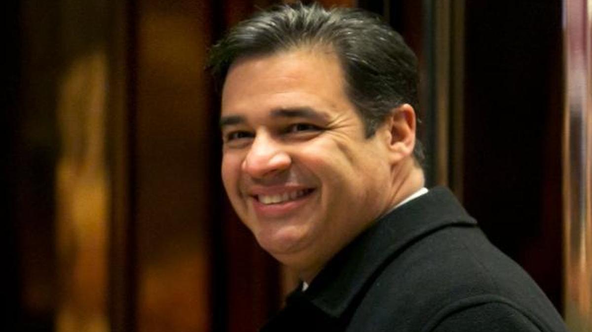 Rep. Raul Labrador, R-Idaho, arrives at Trump Tower, in New York, Monday, Dec. 12, 2016.