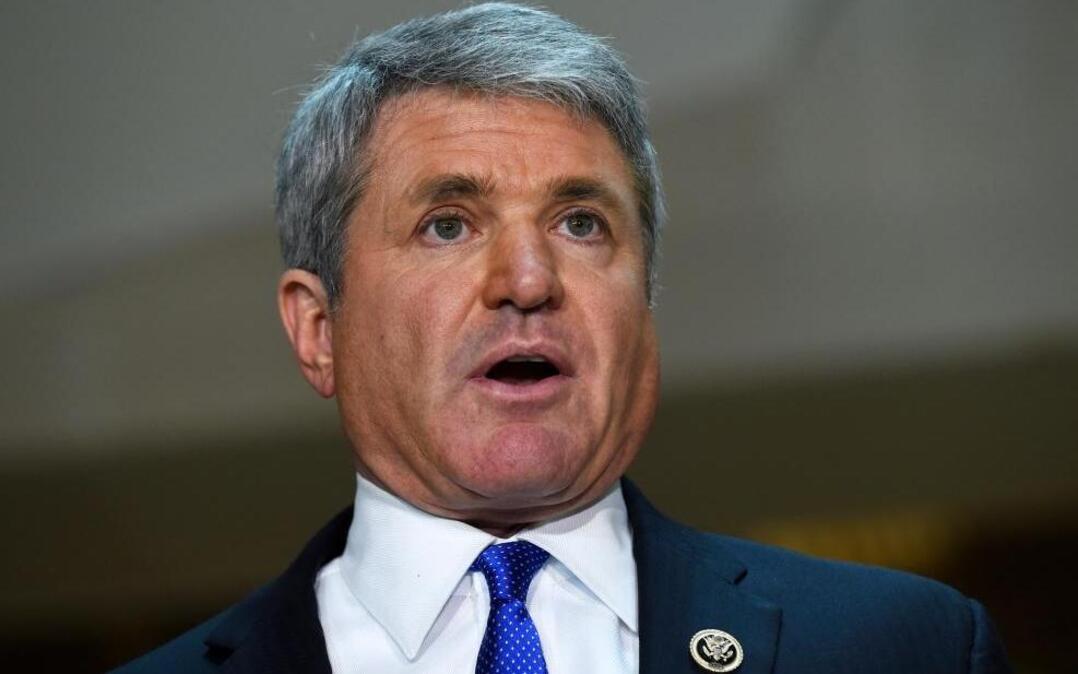 Rep. Michael McCaul, R-Texas speaks to reporters on Capitol Hill. McCaul had been under consideration to become secretary of Homeland Security under President-elect Donald Trump.