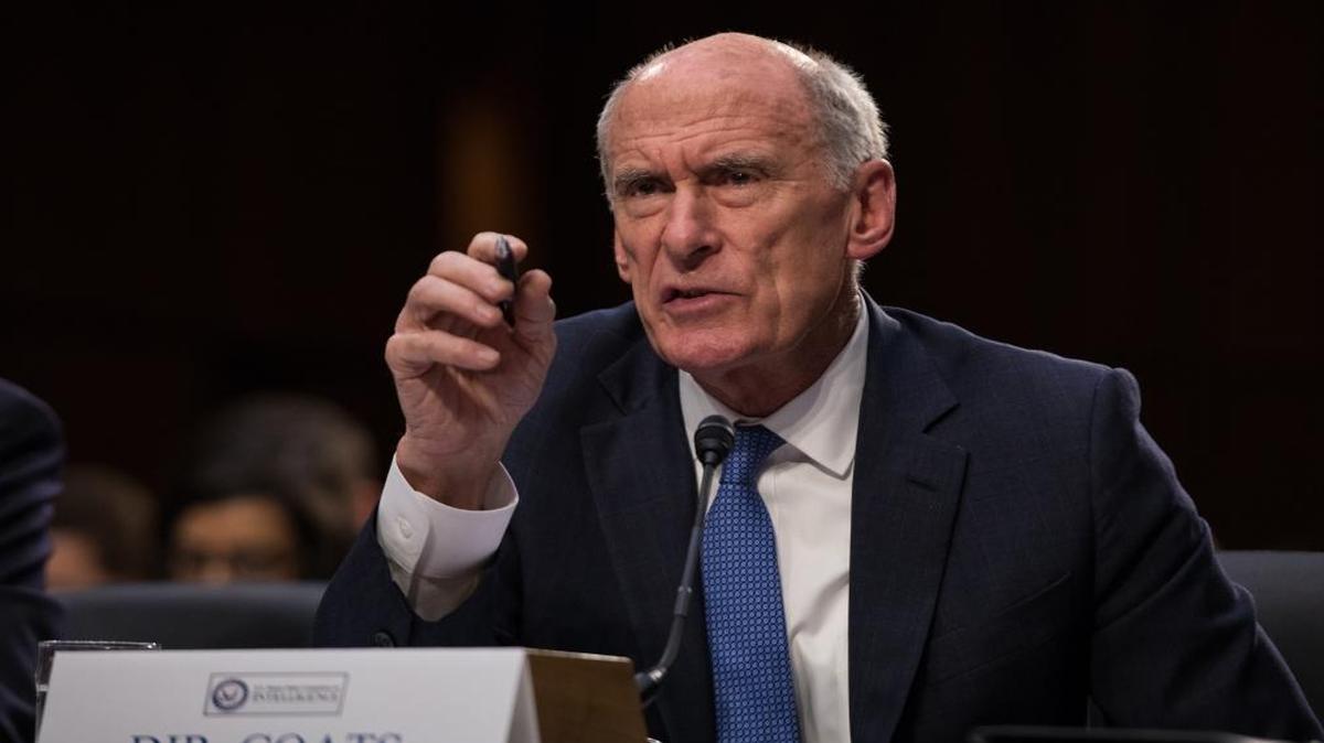 Director of National Intelligence Dan Coats testifies before the Senate Intelligence Committee on Capitol Hill on June 7, 2017.