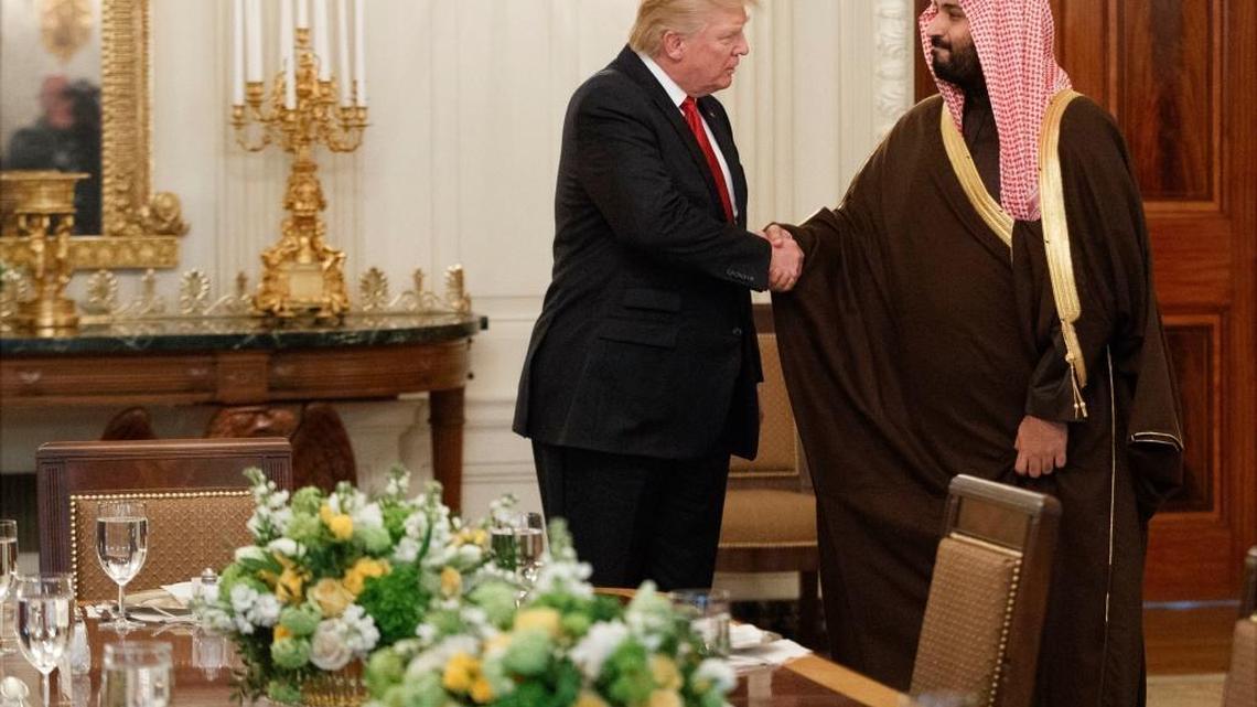 President Donald Trump met with Saudi Defense Minister and Deputy Crown Prince Mohammed bin Salman in the White House on March 14, 2017. Saudi Arabia is making every effort to dazzle and impress Trump on his first overseas trip as president.