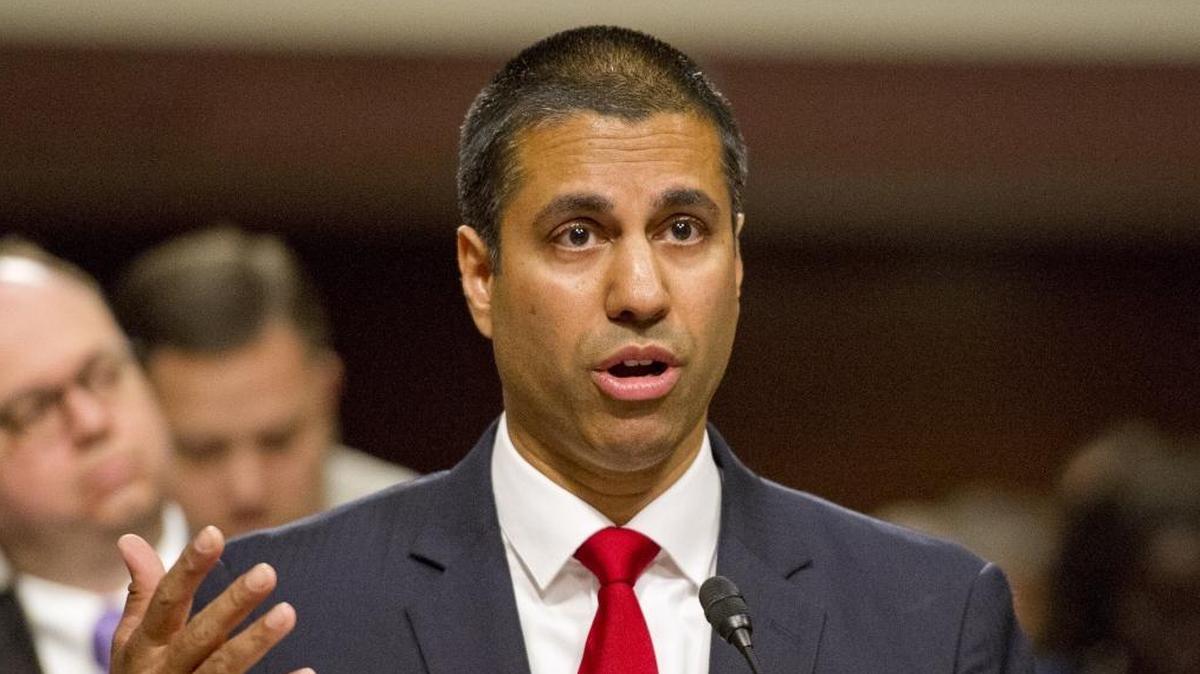Federal Communications Commission Chairman Ajit Varadaraj Pai testifies in July in Congress. The FCC votes Nov. 16 on proposals to roll back ownership rules that were meant to support diverse voices in local media. Pai has said he wants to eliminate rules that, among other things, bar a company from owning both newspapers and TV stations in one market.