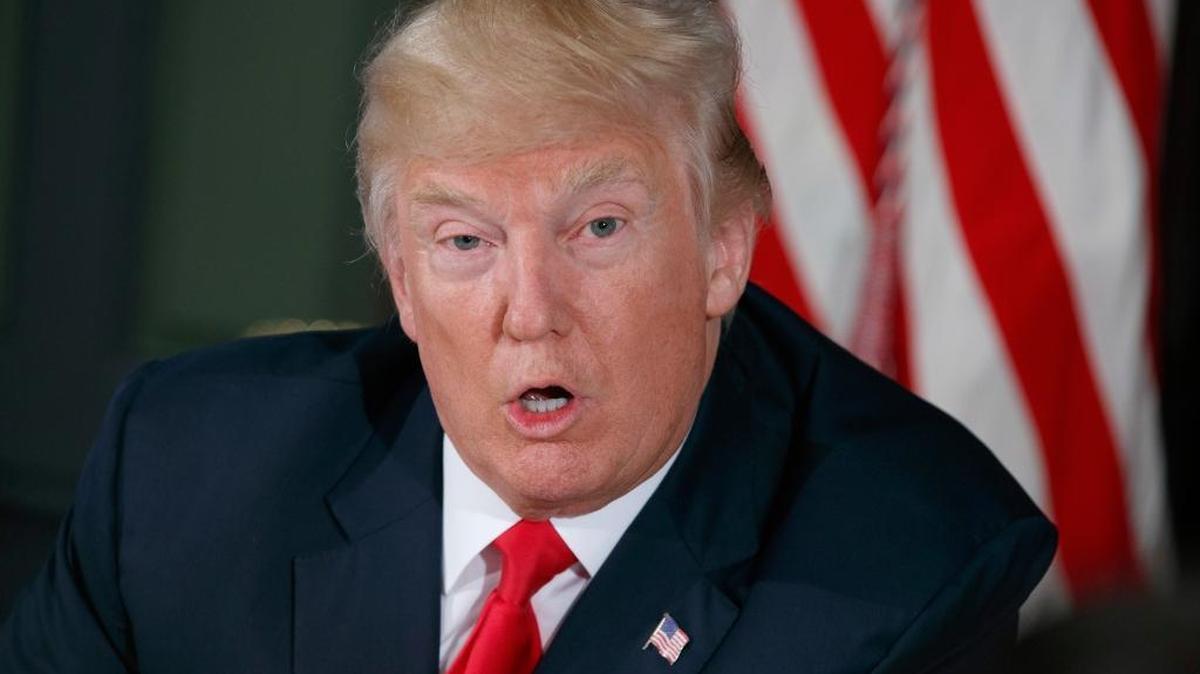 President Donald Trump speaks during a briefing at Trump National Golf Club in Bedminster, N.J. Donald Trump’s threat to unleash “fire and fury” on North Korea might have been written by Pyongyang’s propaganda mavens, so perfectly does it fit the North’s cherished claim that it is a victim of American aggression.