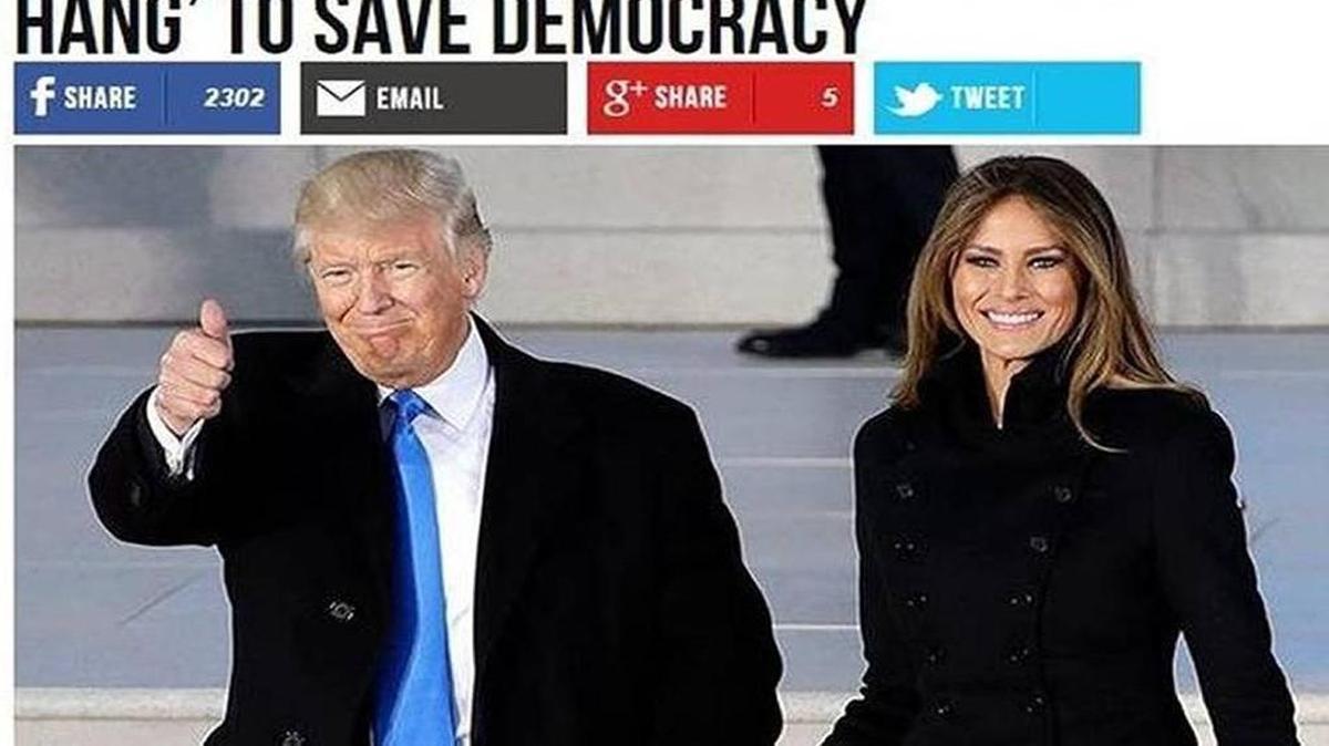 A headline on an April 8 Breitbart News article singles out a Fresno State professor for a comment made on Twitter about President Donald Trump.