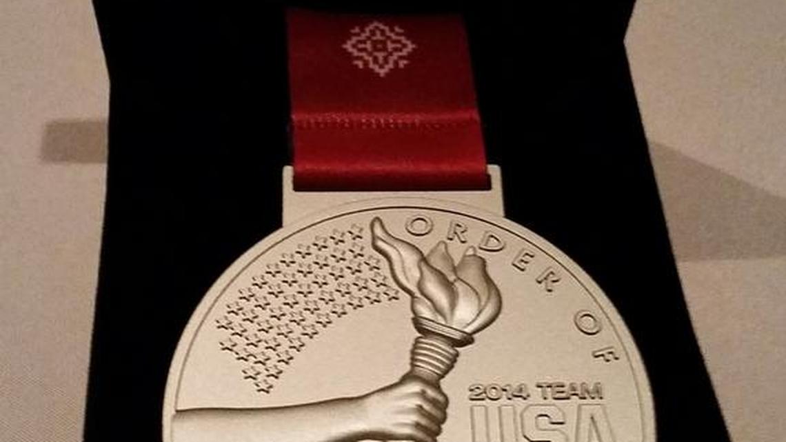 U.S. bobsled team mechanic Jim “Cheech” Garde received the U.S. Olympic Committee’s Order of Ikkos in 2014 for his work on “Night Train 2,” the four-man bobsled that won two bronze medals at the 2014 Winter Olympics in Sochi. The medal usually is presented to coaches or trainers who play major roles in helping athletes achieve success. U.S. bobsledder Chris Fogt thought Garde deserved it.