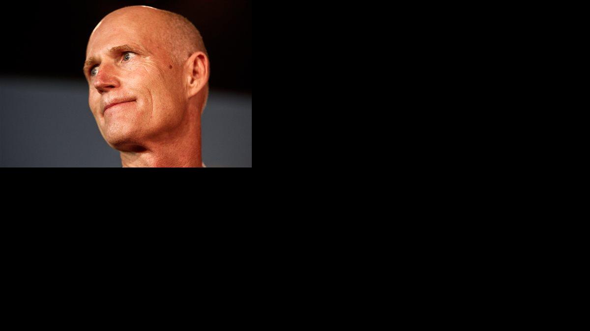 El gobernador de Florida, Rick Scott. 