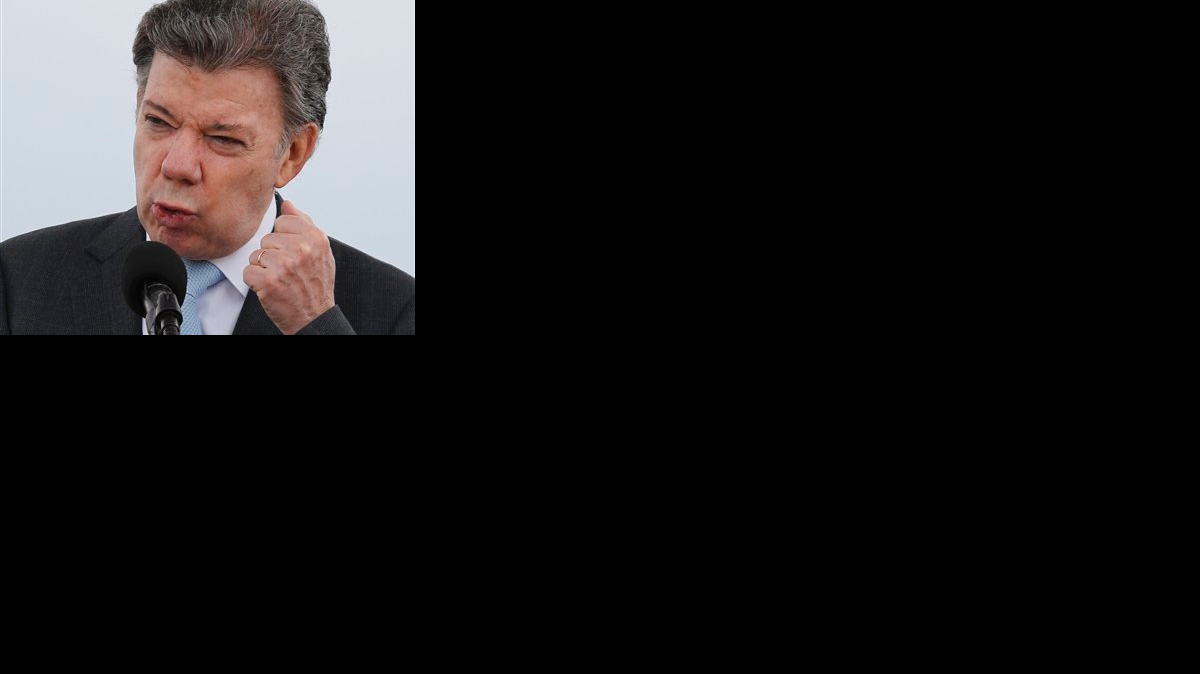 El presidente de Colombia Juan Manuel Santos en una foto de archivo del jueves 13 de noviembre de 2014.