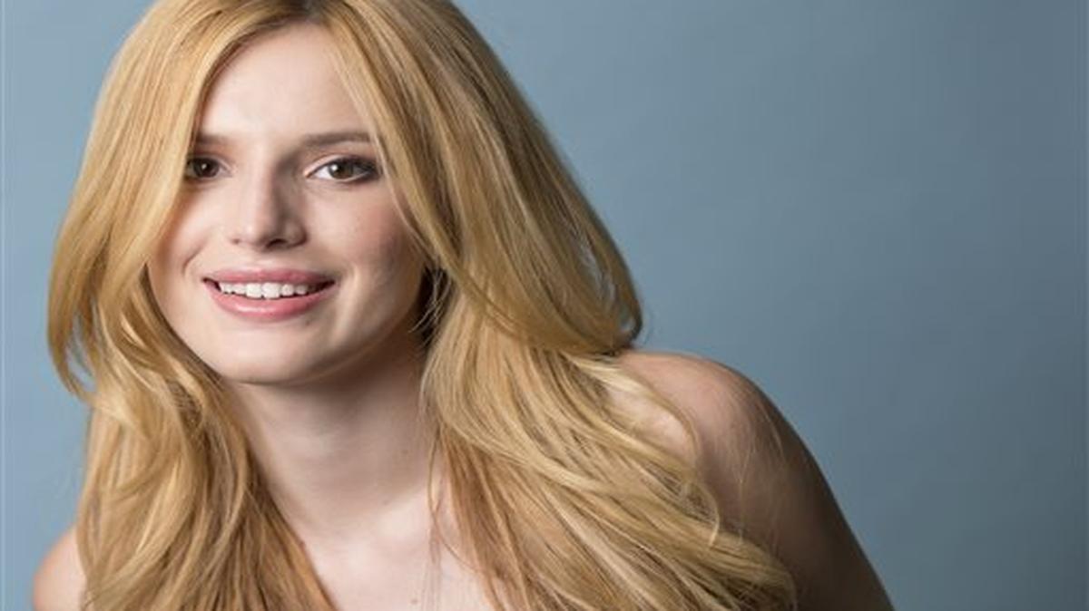 La joven actriz y modelo estadounidense Bella Thorne. 